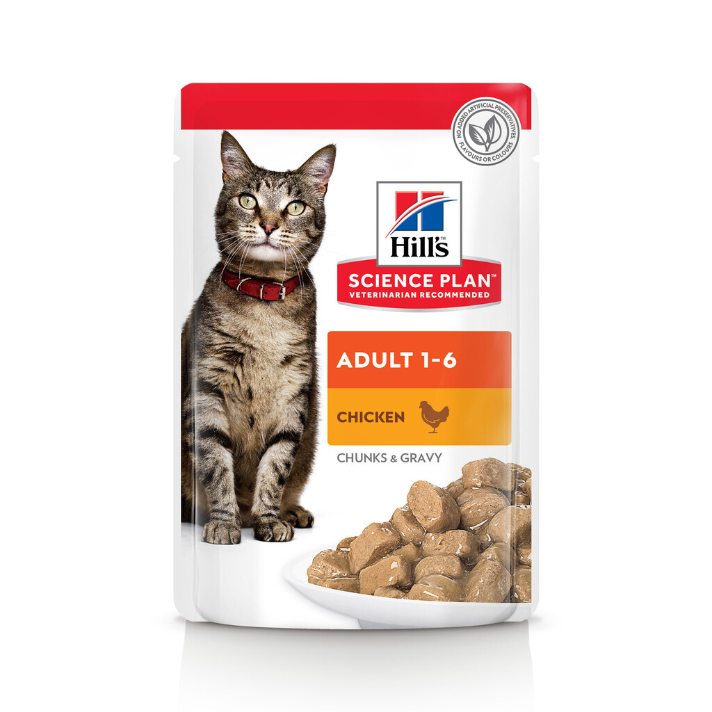 SP Adult sachets repas pour chat poulet 85g SP Adult sachets repas pour chat poulet 85g