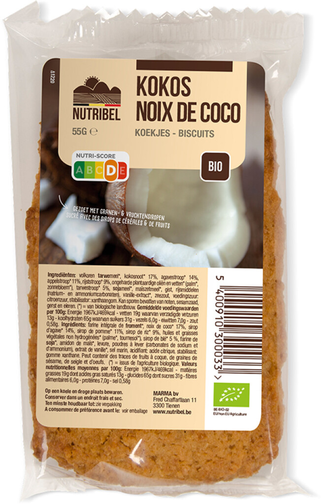 Biscuit à la noix de coco