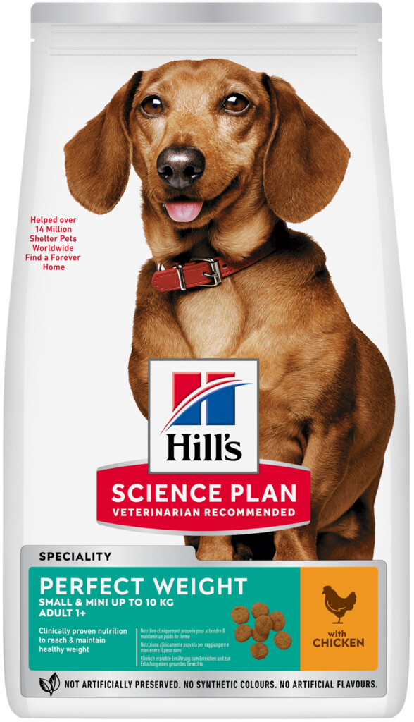 SP Canine Adult Perfect Weight Small & Mini with Chicken Dry 1,5kg