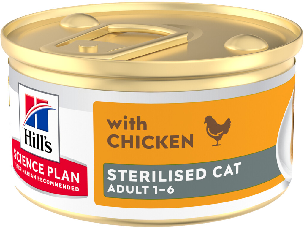 Science Plan sterilised adult chicken mousse 85g