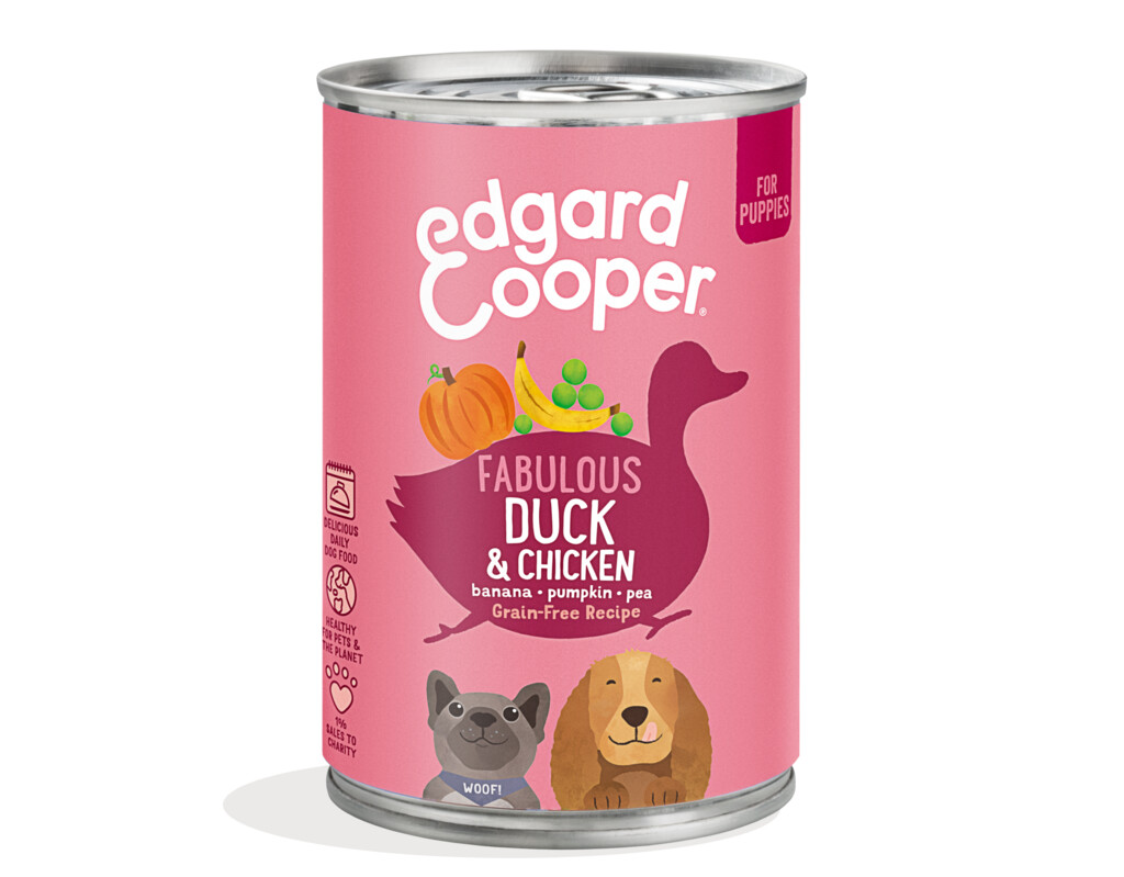 Eend & kip 400g - Puppy - blik