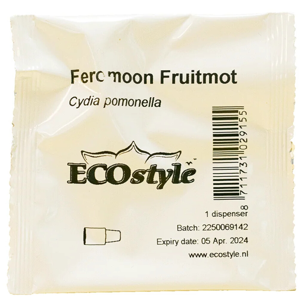 Capsule de phéromones pour piège à phéromones du carpocapse des pommes