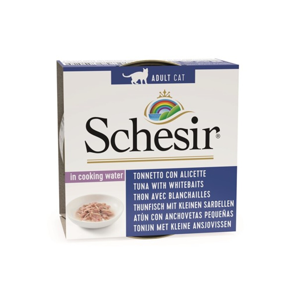 Chat 85g - thon & anchois (eau bouillante)