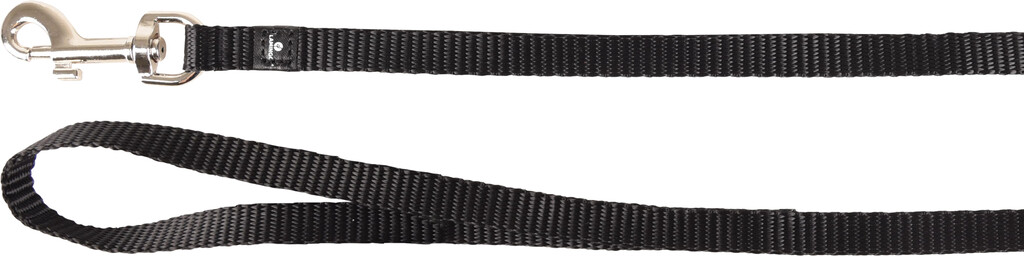 Looplijn Ziggi Zwart 130cm 10mm 