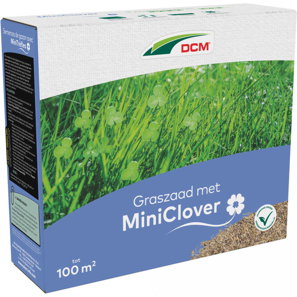 Graszaad met miniclover 2kg
