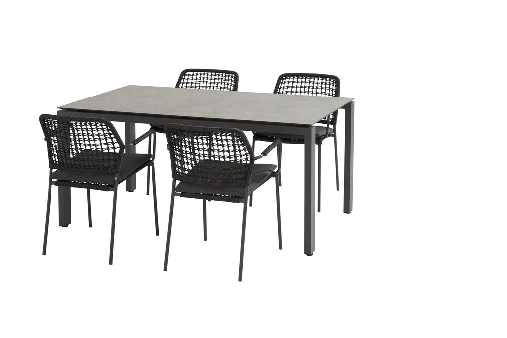 Goa tafel met Barista stoelen