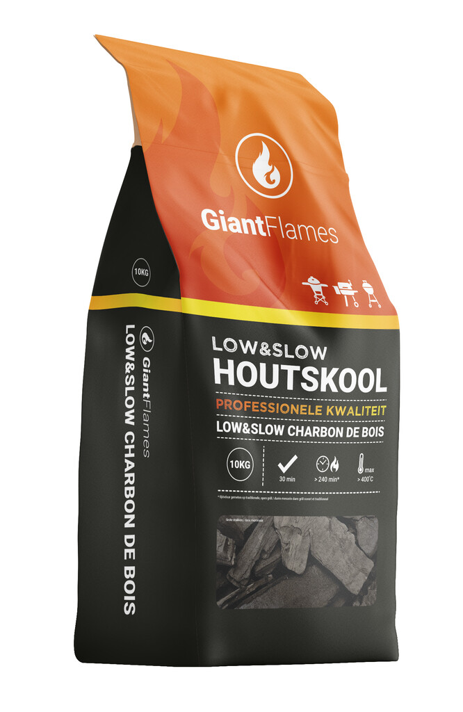 Low&slow houtskool 10kg Low&slow houtskool 10kg