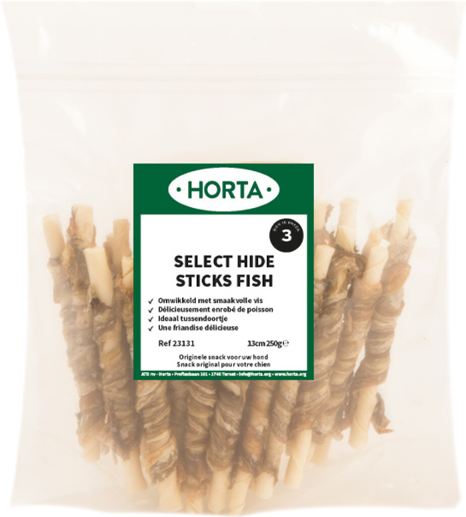 Select hide sticks poisson 13 cm 250g
