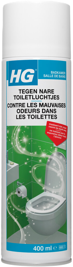 Tegen nare toiletluchtjes 400ml