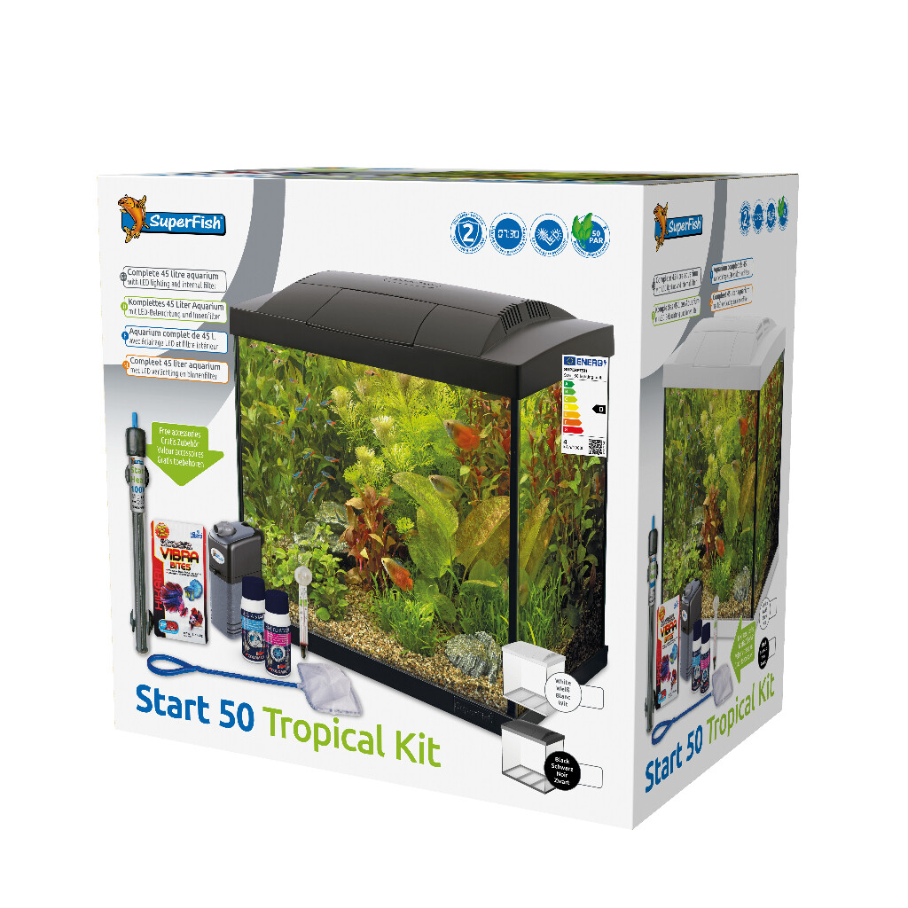 Kit Start Aquarium 50 tropical, blanc Kit Start Aquarium 50 tropical, blanc