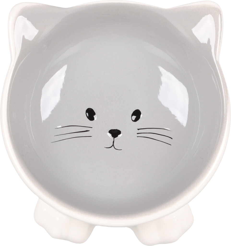 Gamelle pour la nourriture et l'eau Puzi gris 125ml