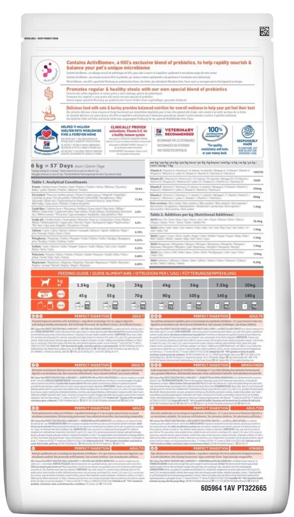 SP Perfect Digestion Small & Mini Adult kip & bruine rijst 6kg