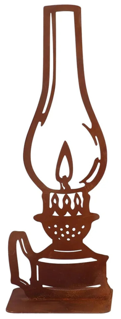 Roest olielamp