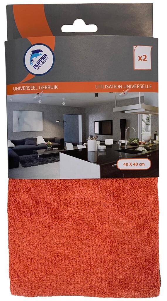 Microfibre Nivo rouge 40x40 Microfibre Nivo rouge 40x40