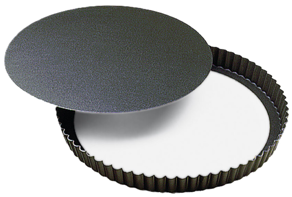 Taartvorm gekarteld, antikleef, met losse bodem 30cm