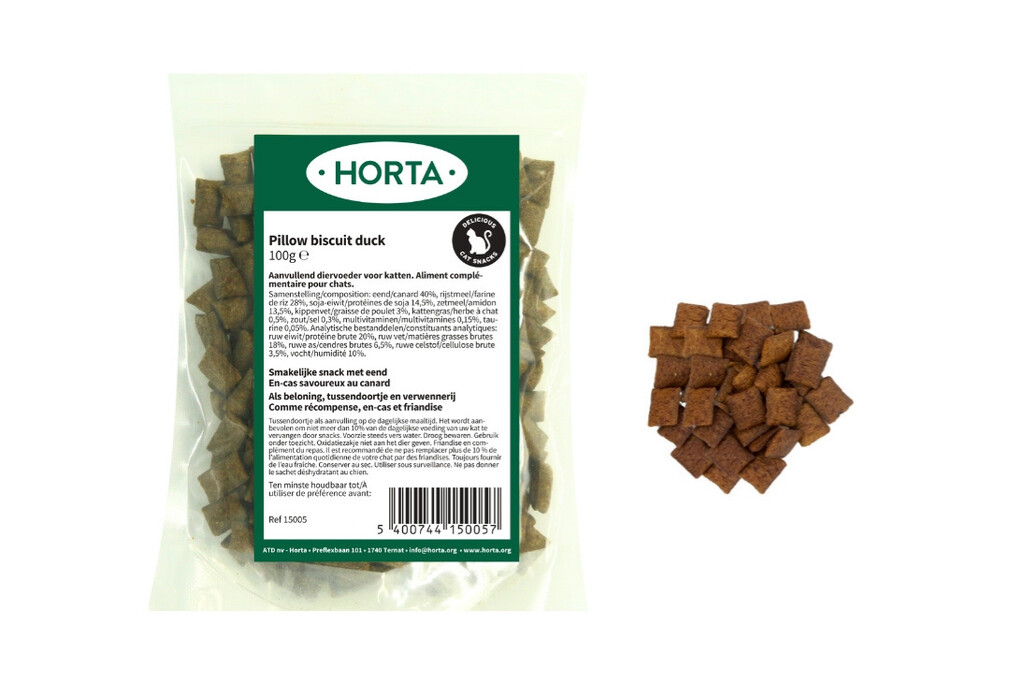 Pillow biscuit duck 100g