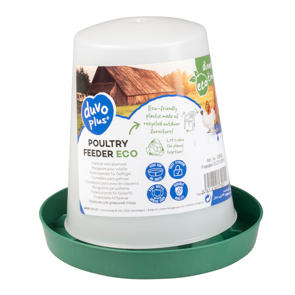 Voederbak ECO met pootjes Voederbak ECO met pootjes