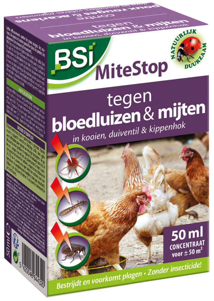 MiteStop concentré contre les poux et les acariens 50ml