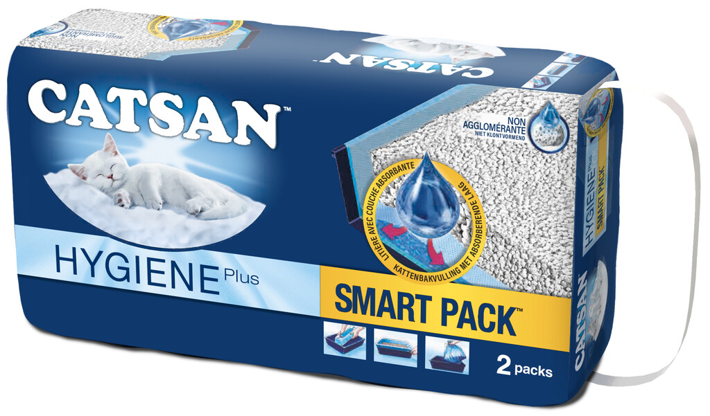 Kattenbakvulling Smart Pack 2 x 4L Kattenbakvulling Smart Pack 2 x 4L