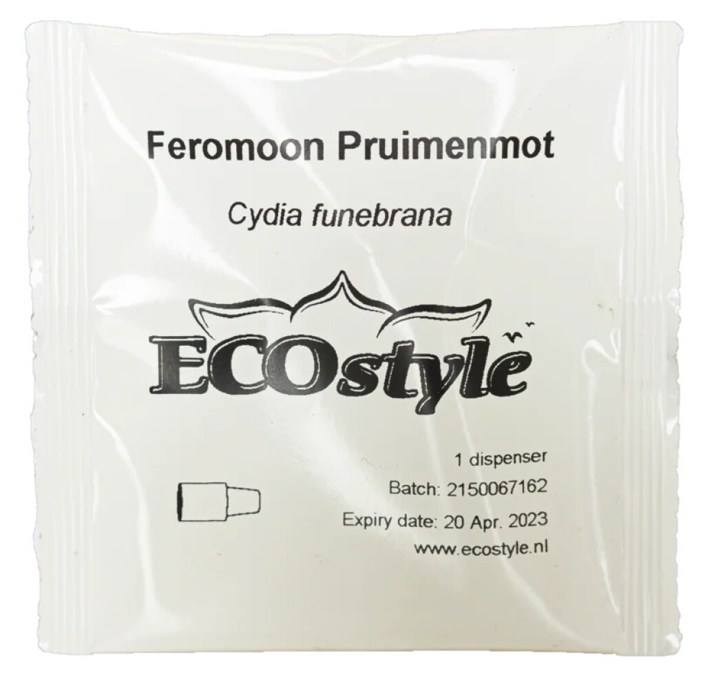 Capsule de phéromones pour piège à phéromones contre la teigne du prunier