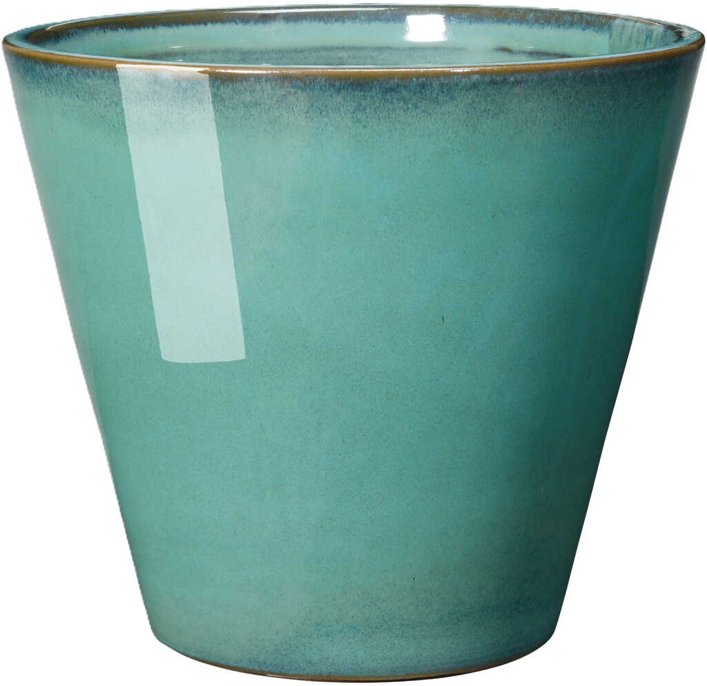 Pot de fleurs Kinfolk Turquoise 23xh20,5cm