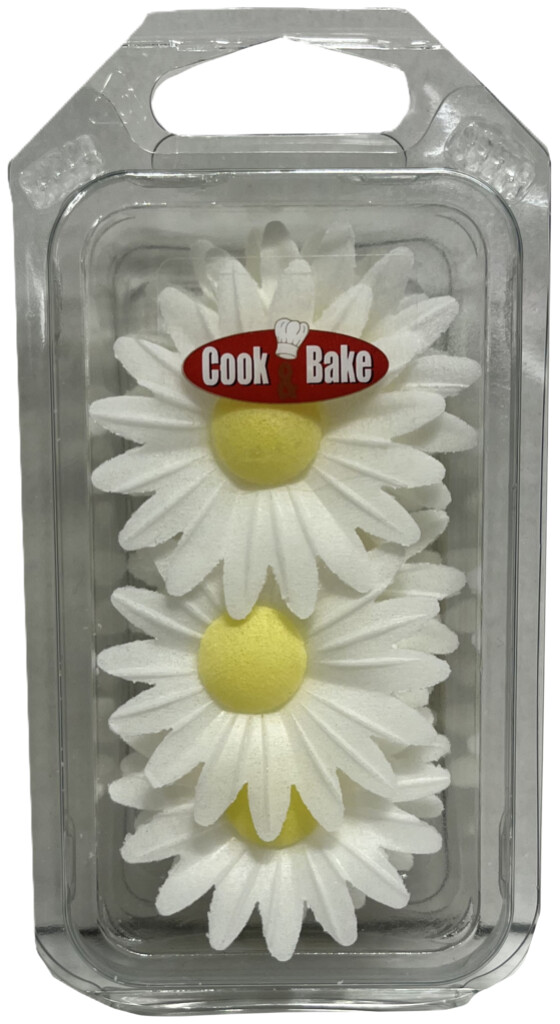 Hostie margrietbloem wit 10 stuks Hostie margrietbloem wit 10 stuks