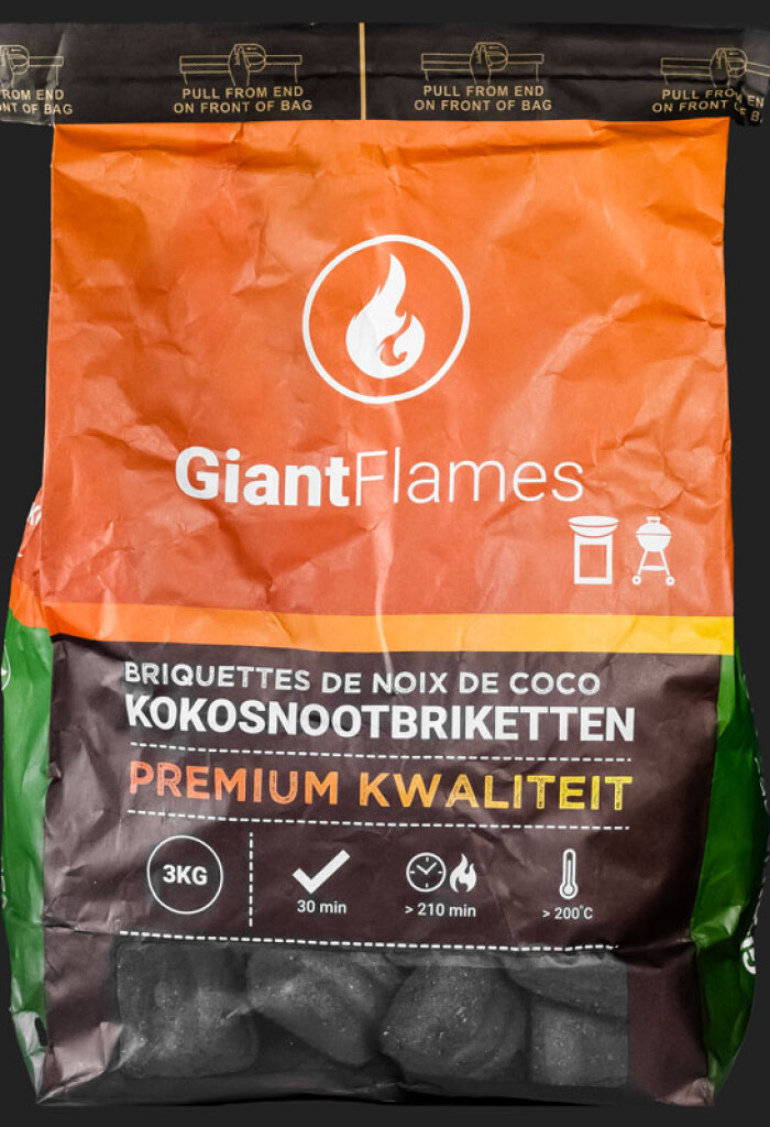 Kokosnootbriketten 3kg