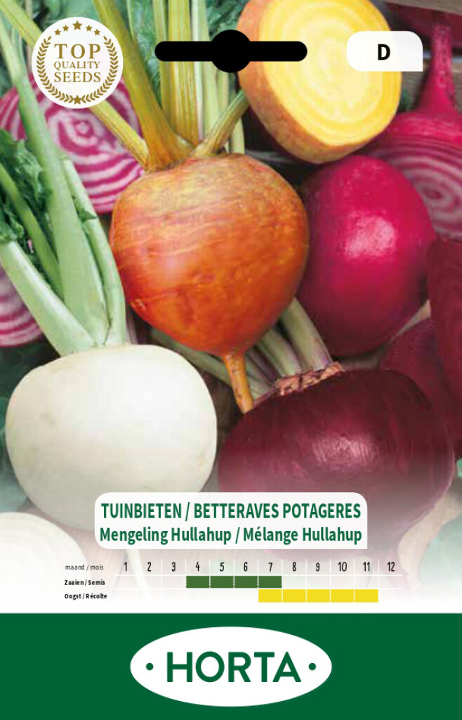 Tuinbieten ronde mengeling Hullahup Tuinbieten ronde mengeling Hullahup