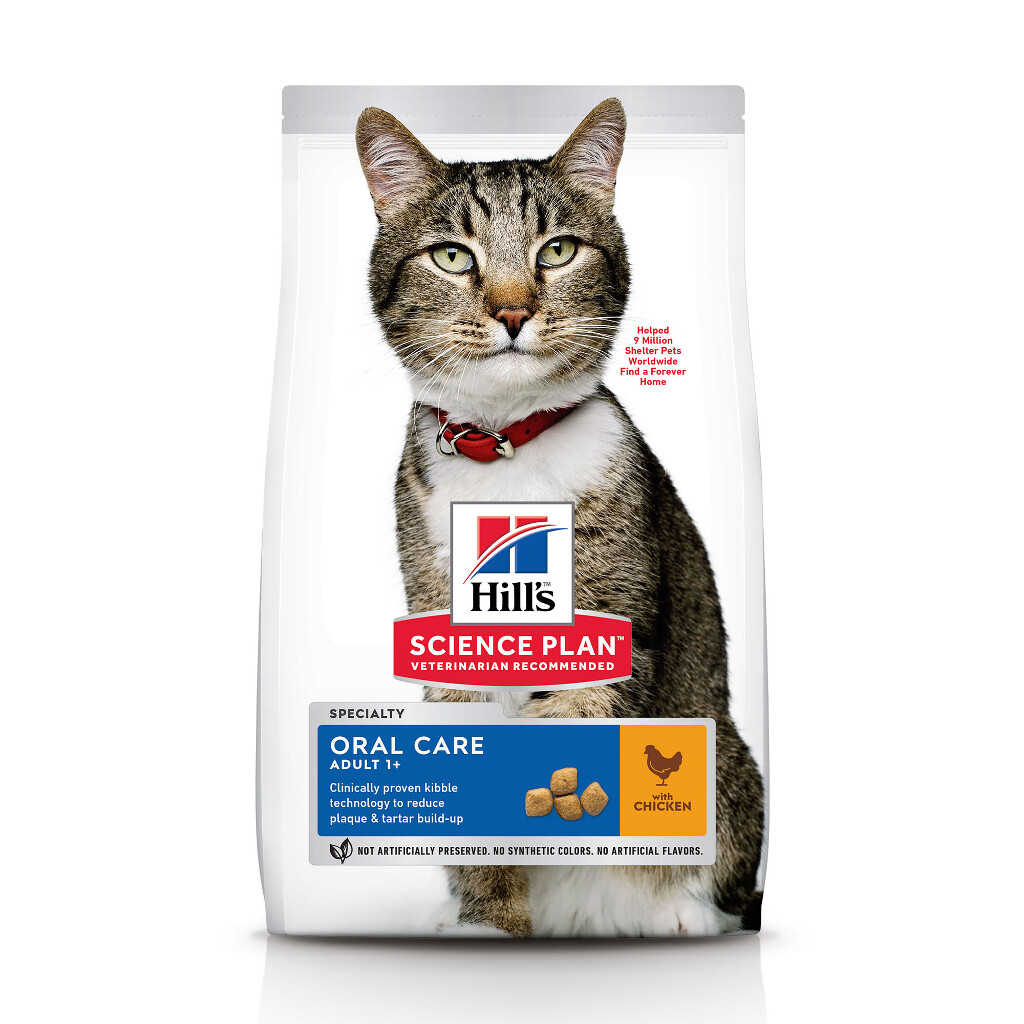 SP Oral Care croquettes pour chat au poulet 1,5 kg