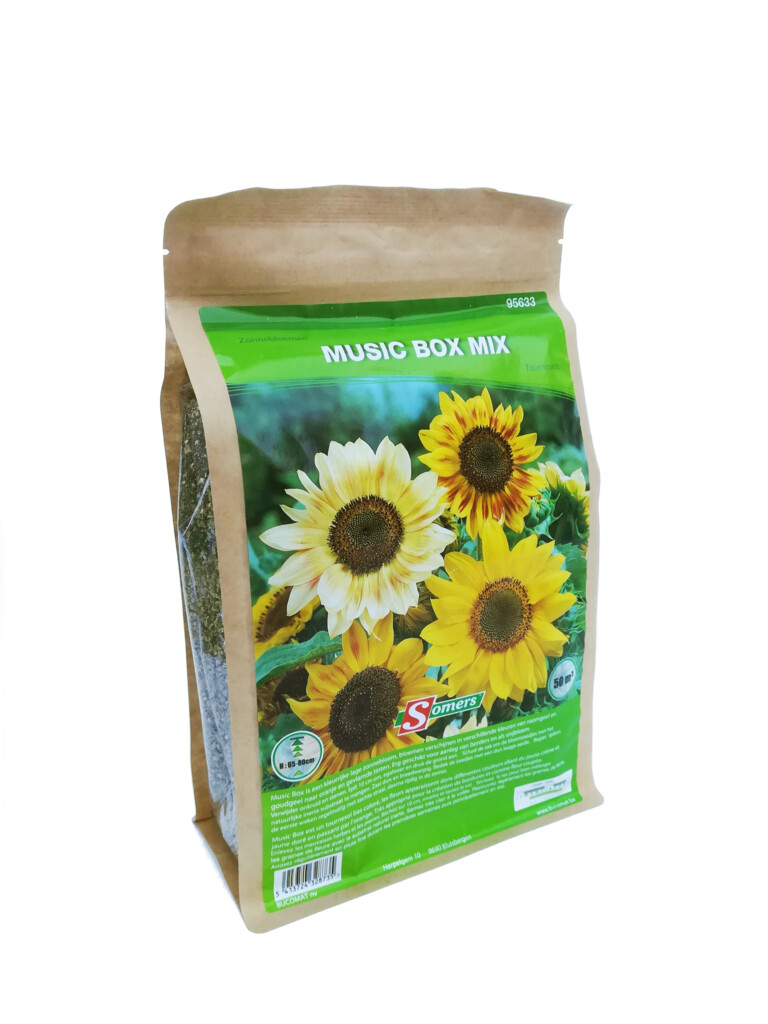 Zonnebloemen mix Music Box 50m²