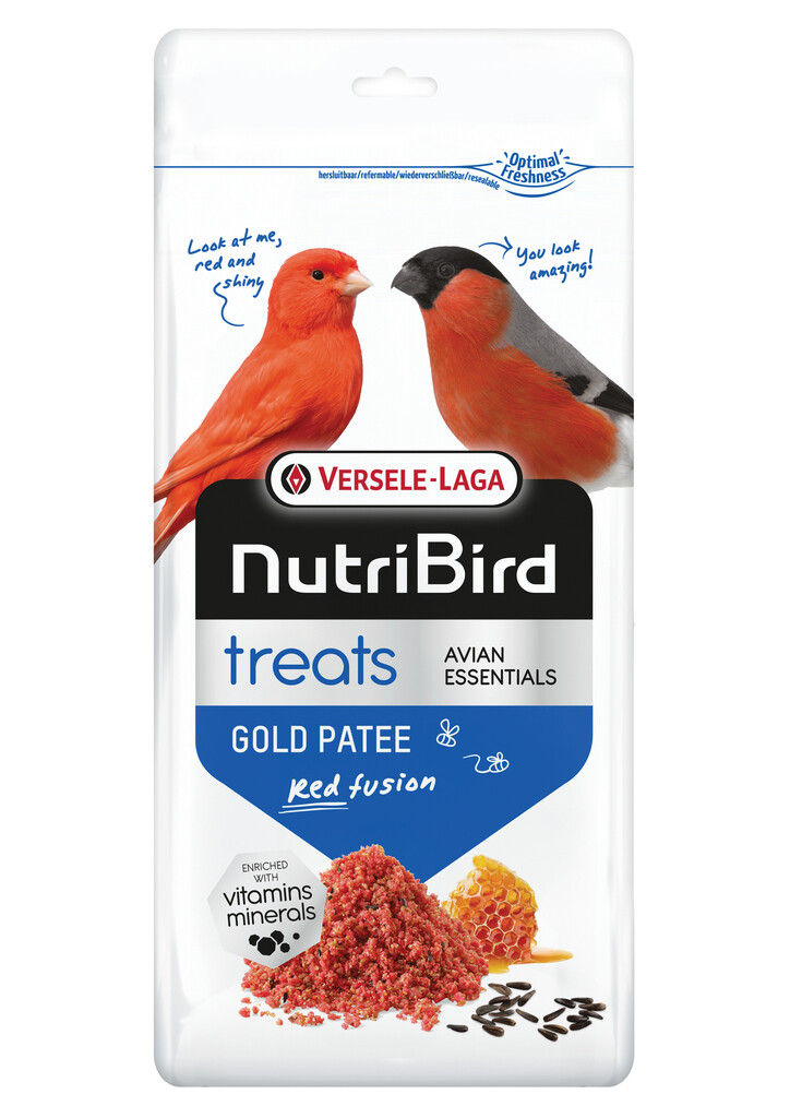 Gold Patee canaris rouge 250g