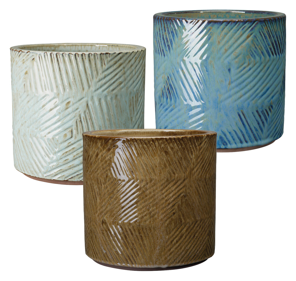 Casamance Assortiment in handgemaakte geglazuurd terracotta