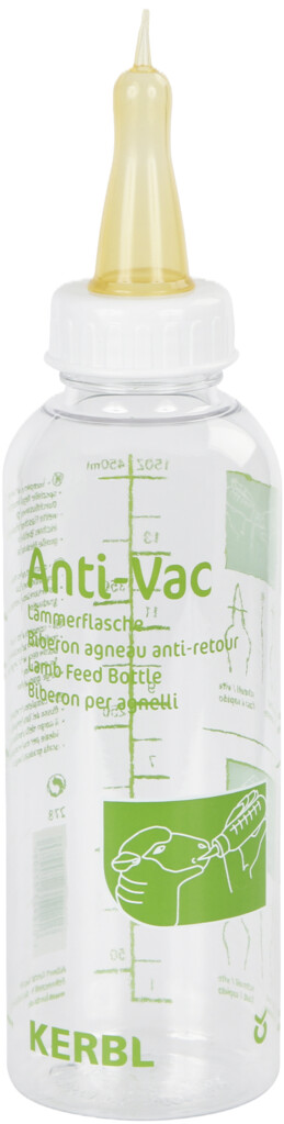 Biberon pour agneau lanti-retour 500ml