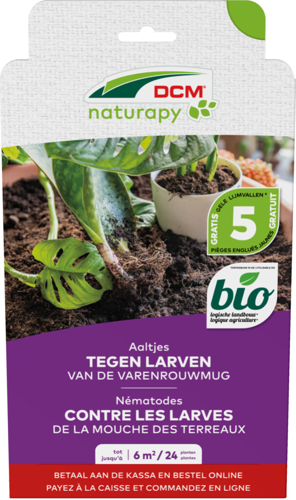 Felti-Guard® - Aaltjes tegen larven van de varenrouwmug PREPAID BOX 6m²
