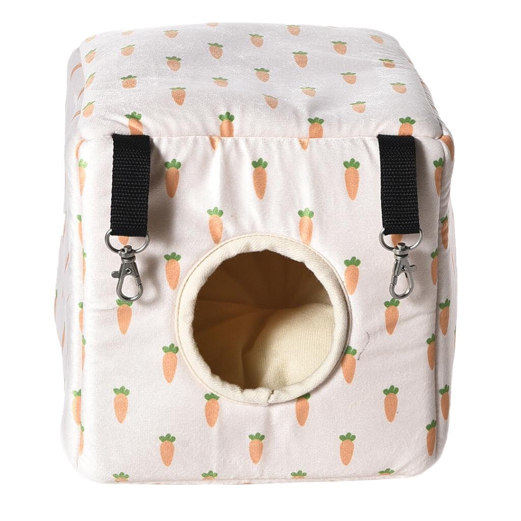 Carrot Cube Maison Suspendue Peluche