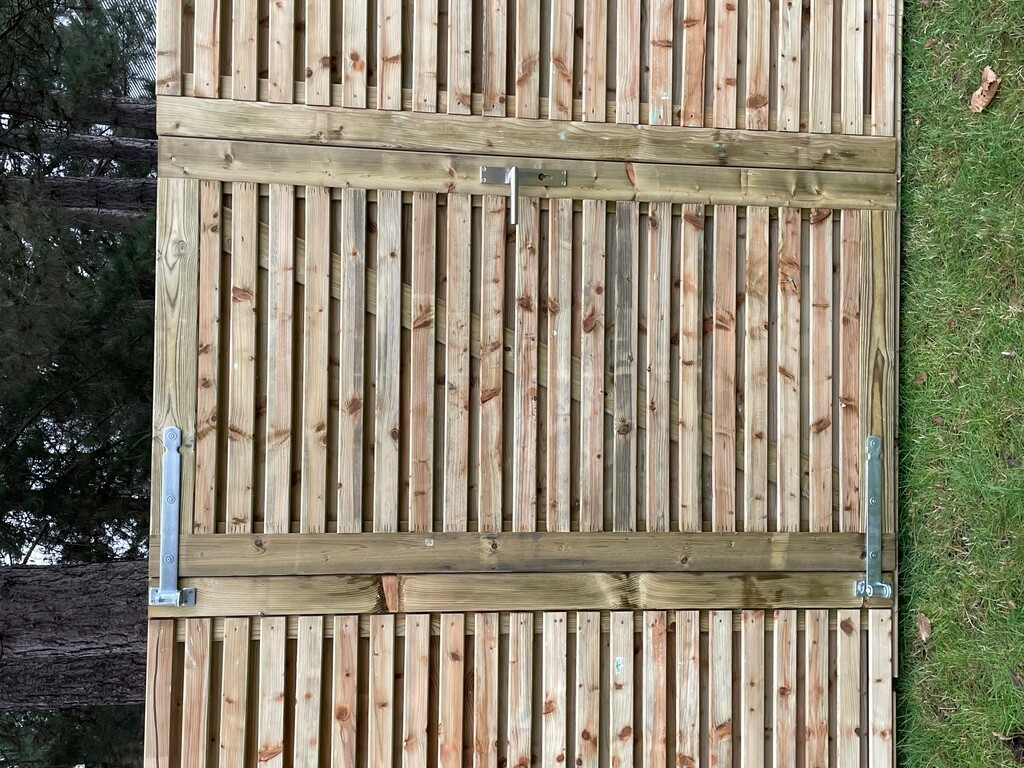 Deur voor lattenscherm 100 cm x 180 cm