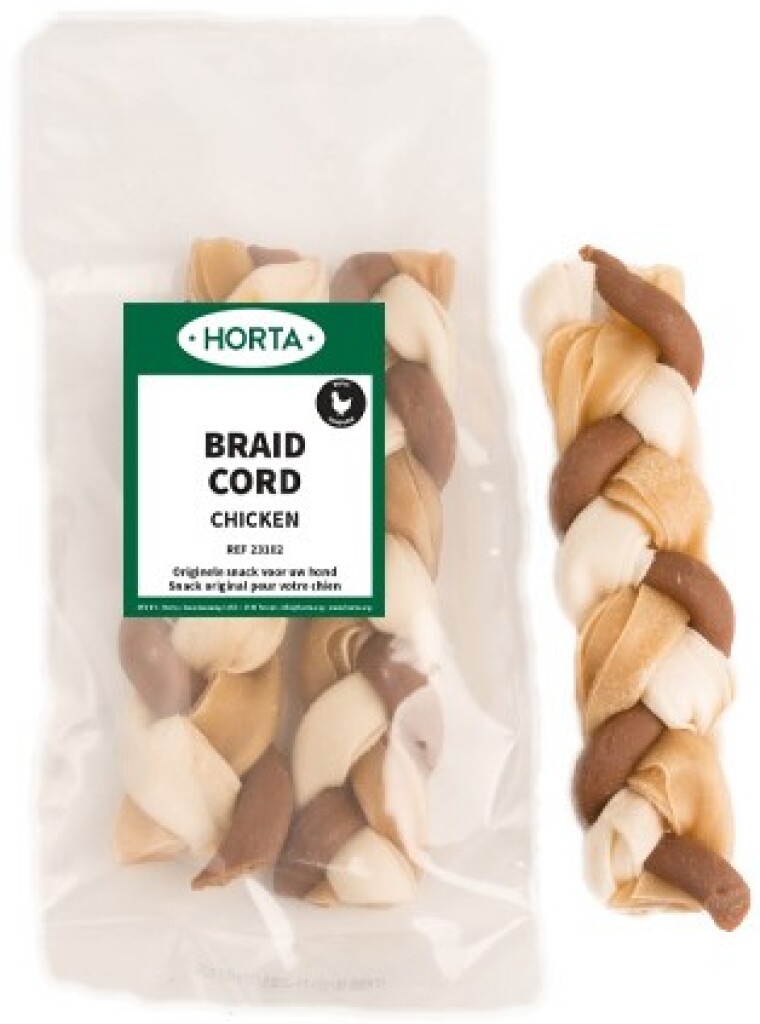 Chicken Braid L 20 cm 2 stuks Chicken Braid L 20 cm 2 stuks