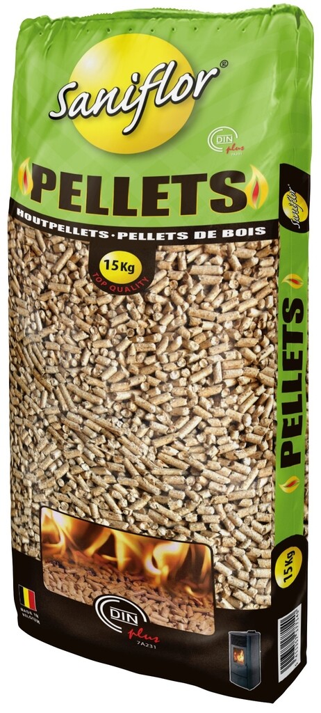 Houtpellets 15kg Houtpellets 15kg