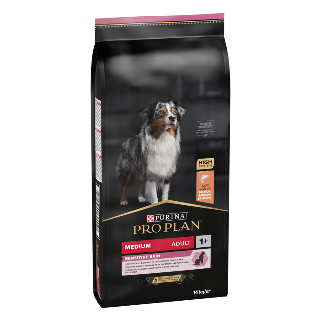 Optiderma Medium Adult Zalm 14kg