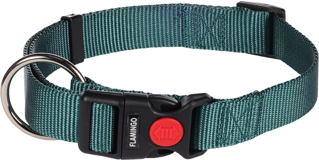 Collier Ziggi Vert Foncé L 45-65 cm 25 mm 