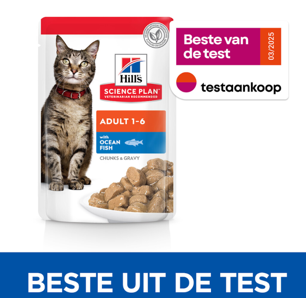 SP Adult sachets repas pour chat au poisson 85g