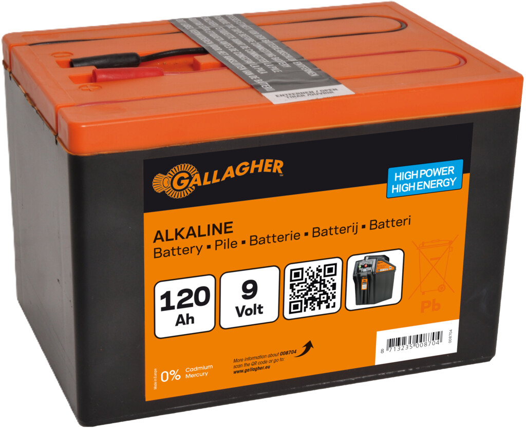 Powerpack batterij 9v/120ah (160x110x115mm)