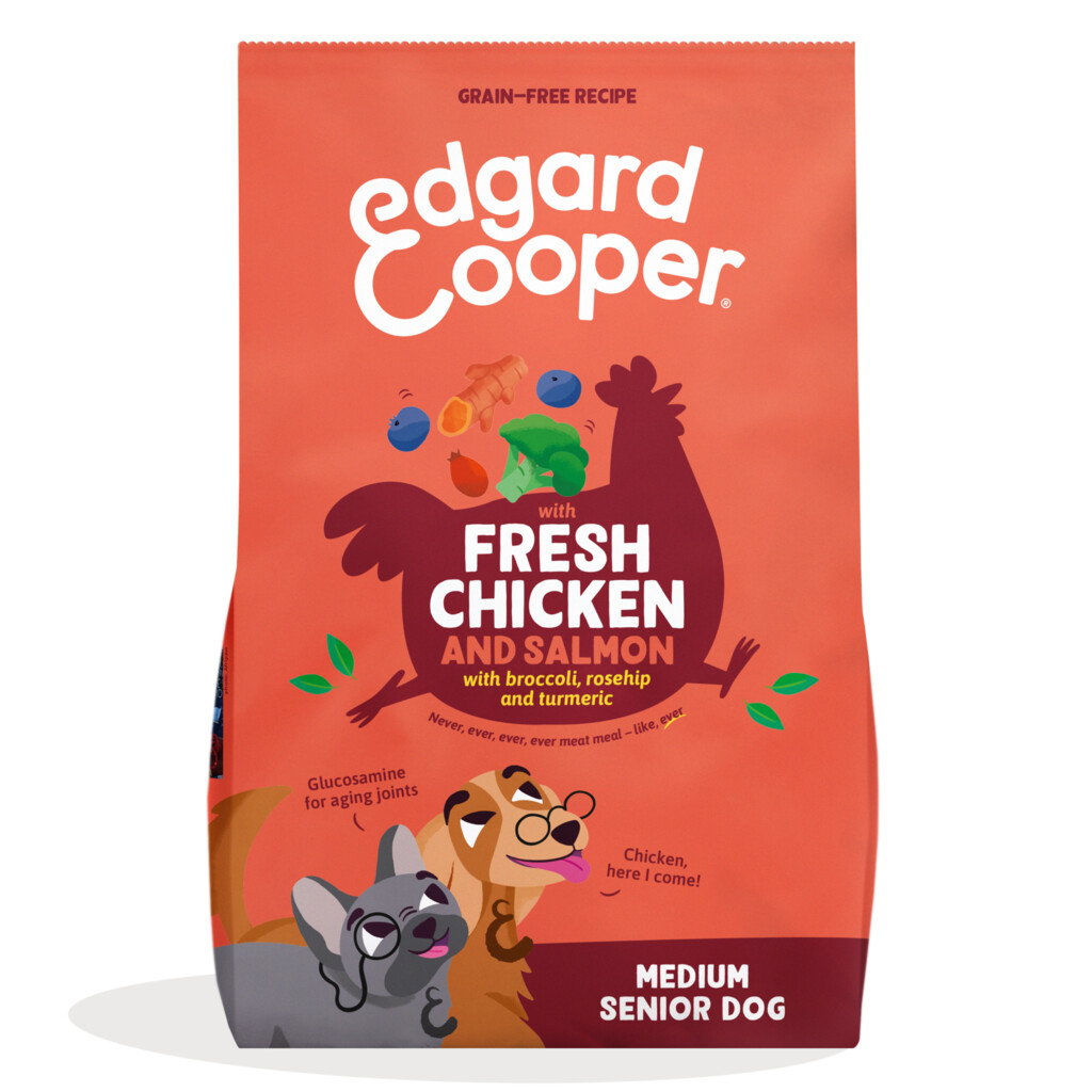 Verse scharrelkip & Noorse zalm 7kg - senior - medium