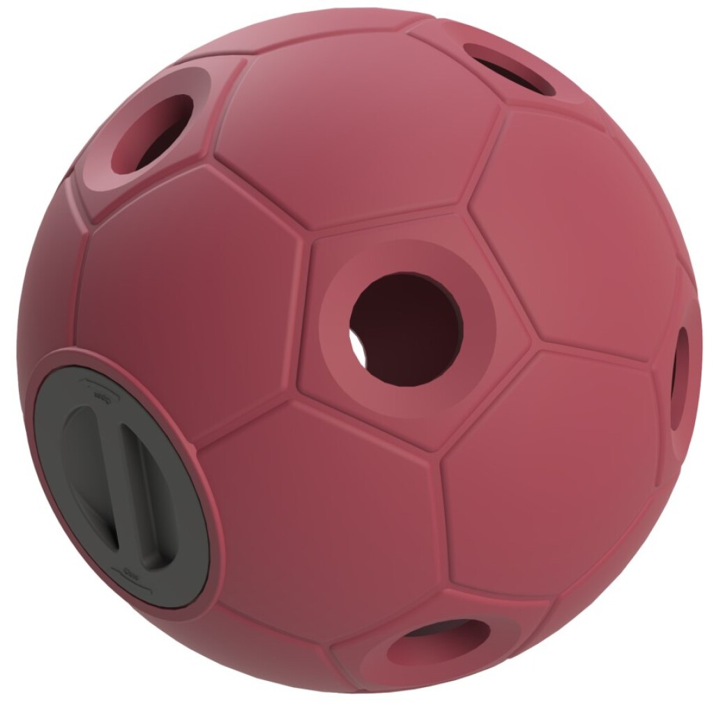 Balle à nourriture Soccer rosé