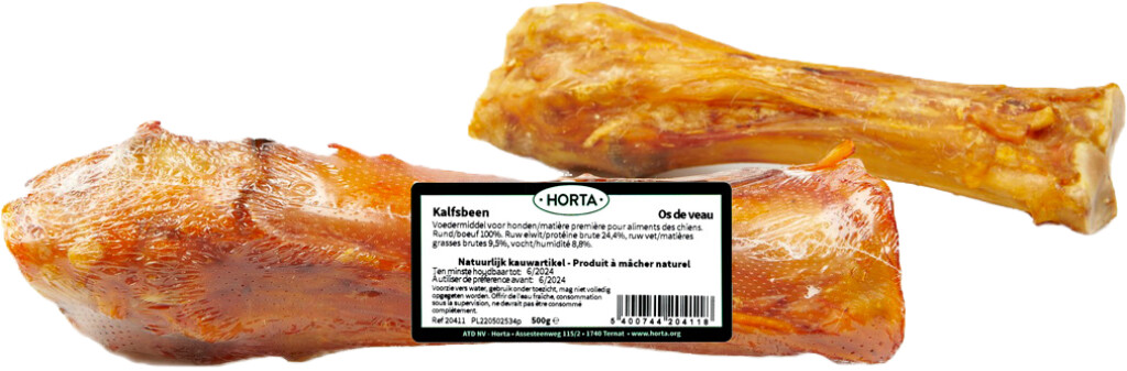 Kalfsbeen verpakt krimpfolie