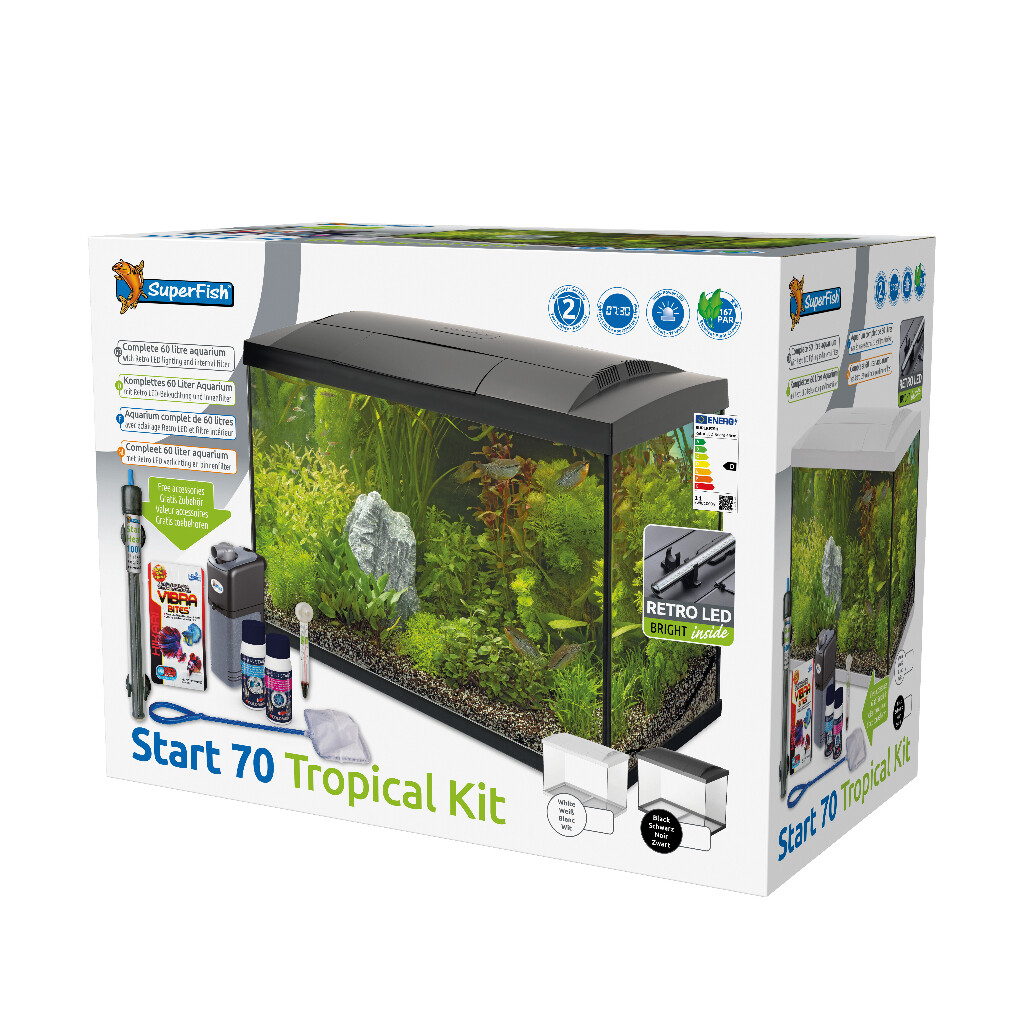 Start Aquarium 70 tropical kit, wit