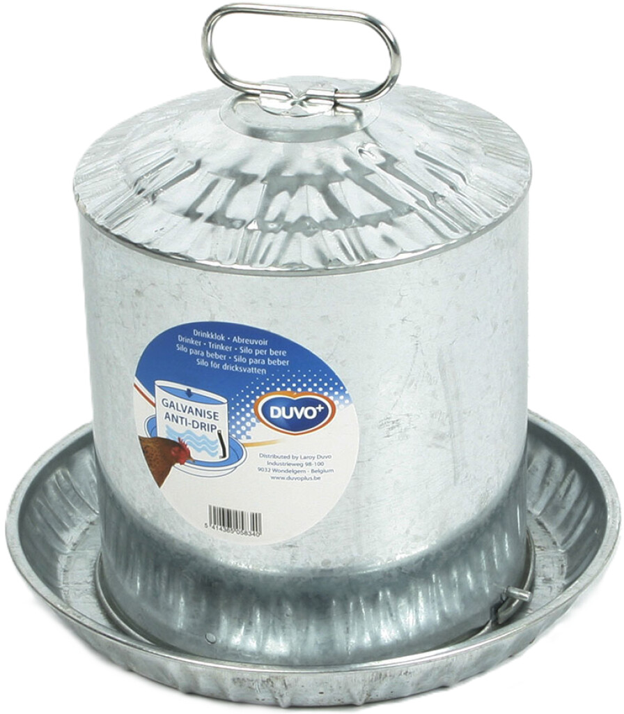 Abreuvoir galvanisé 7,5L