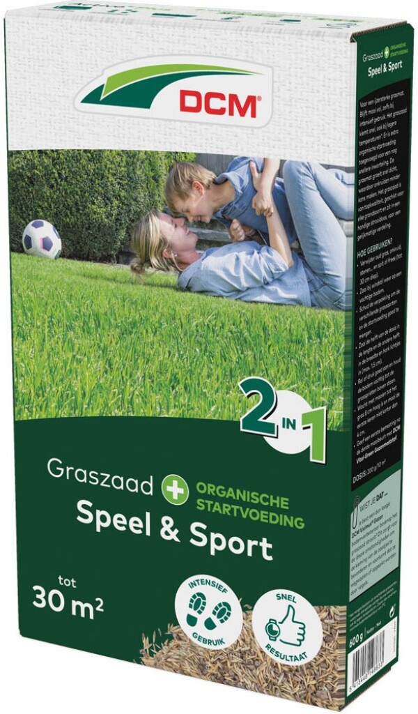 Semences de gazon Plus sport & jeu 600g Semences de gazon Plus sport & jeu 600g