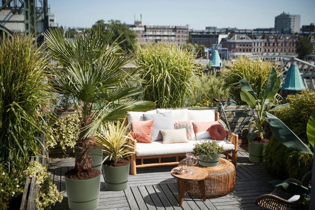 Greenville Rond 47cm blad groen Greenville Rond 47cm blad groen