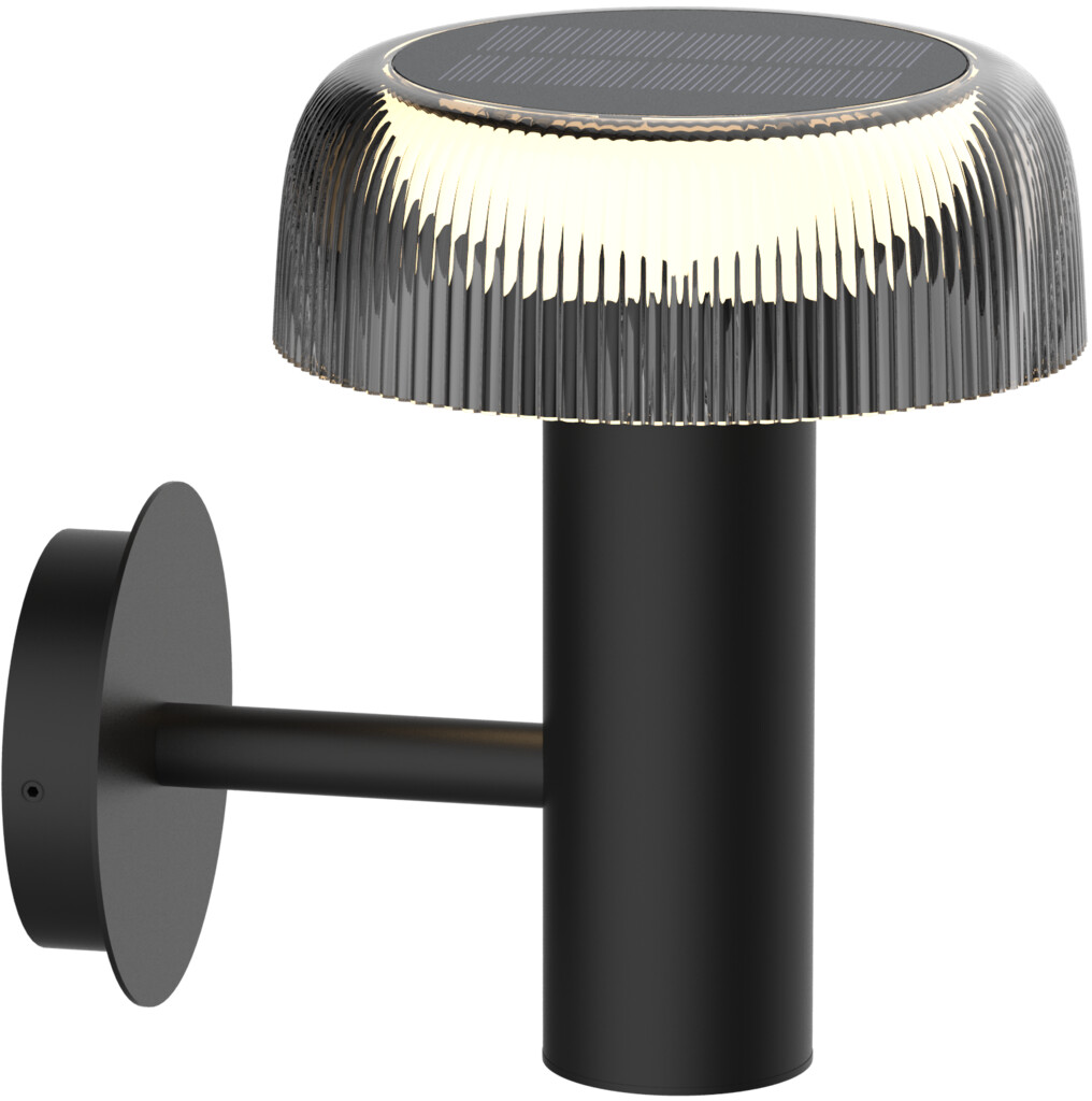 Hybrid Yukon wall light 20/100/200LM gunmetal grey